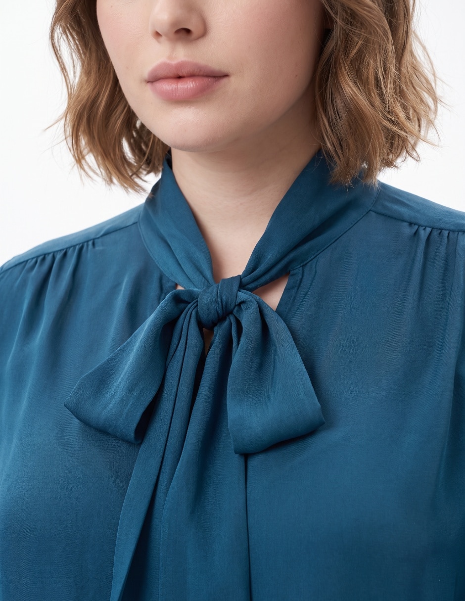 Blusa manga larga para mujer