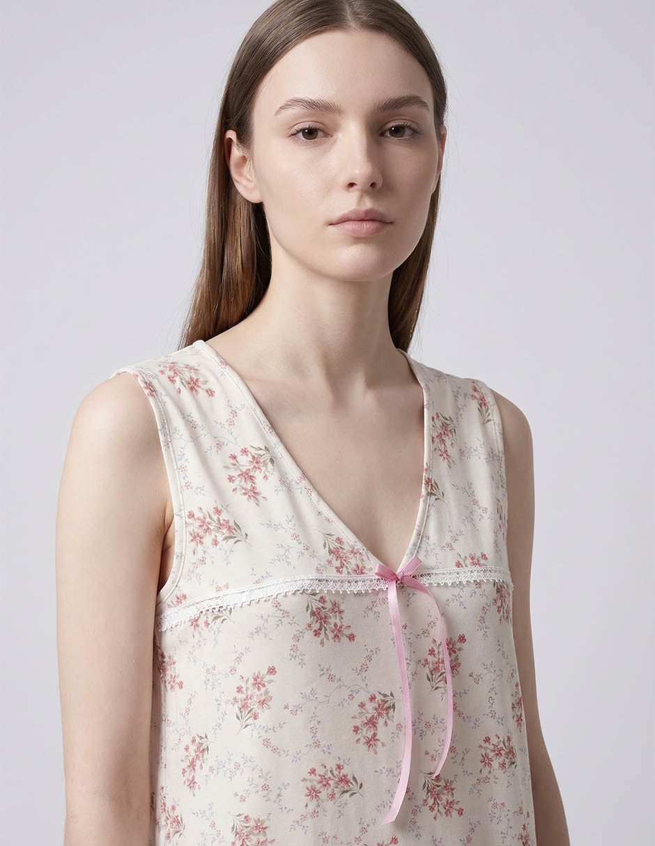 Camisón estampado floral 4