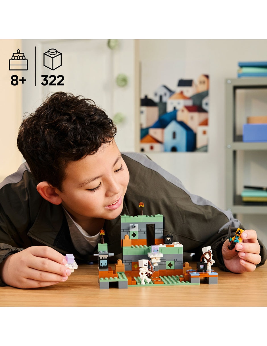 Juguete de construcción Lego The Trail Chamber 21271 Minecraft