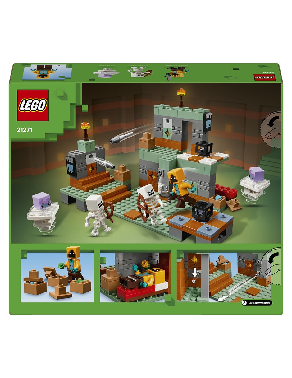 Juguete de construcción Lego The Trail Chamber 21271 Minecraft