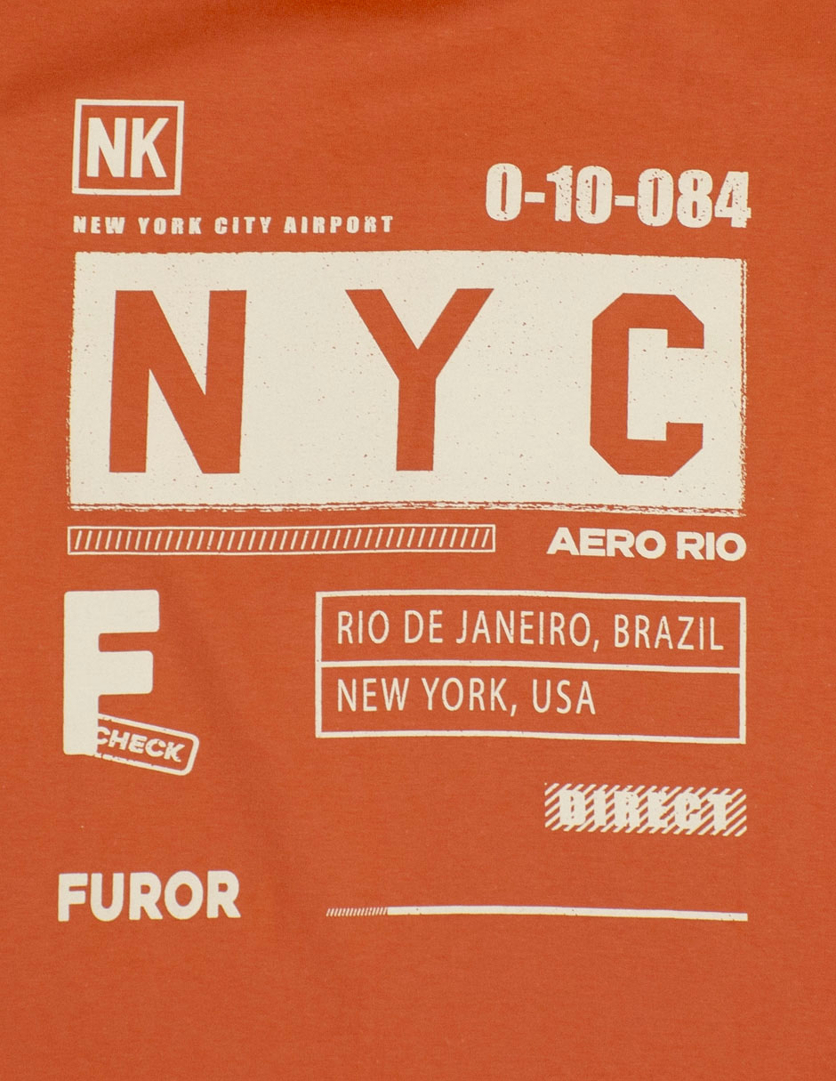 Playera manga corta para niño 3