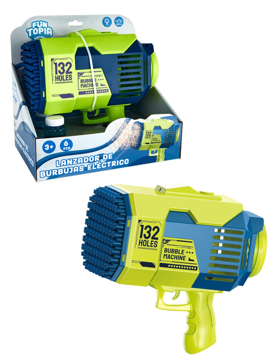 Juguete Lanzador de burbujas eléctrico 1