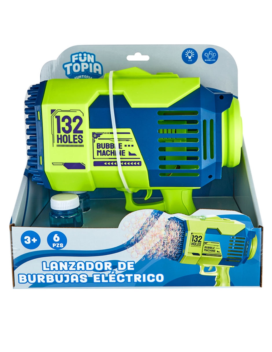 Juguete Lanzador de burbujas eléctrico 2