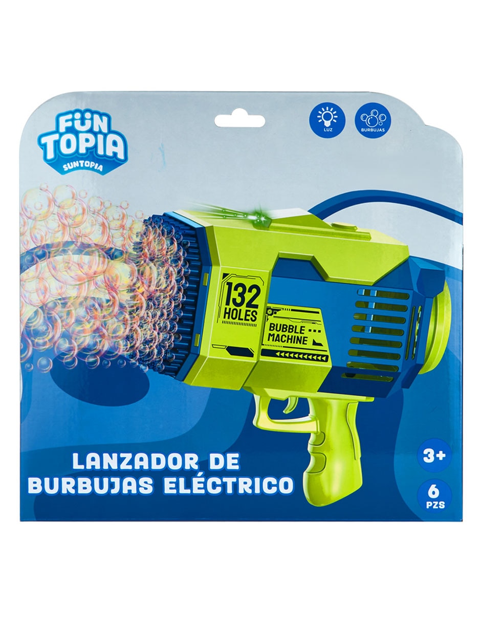 Juguete Lanzador de burbujas eléctrico 3