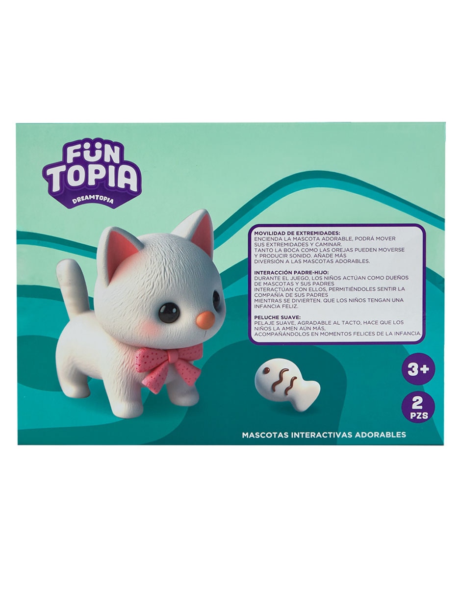 Peluche de gato de 17 cm 3