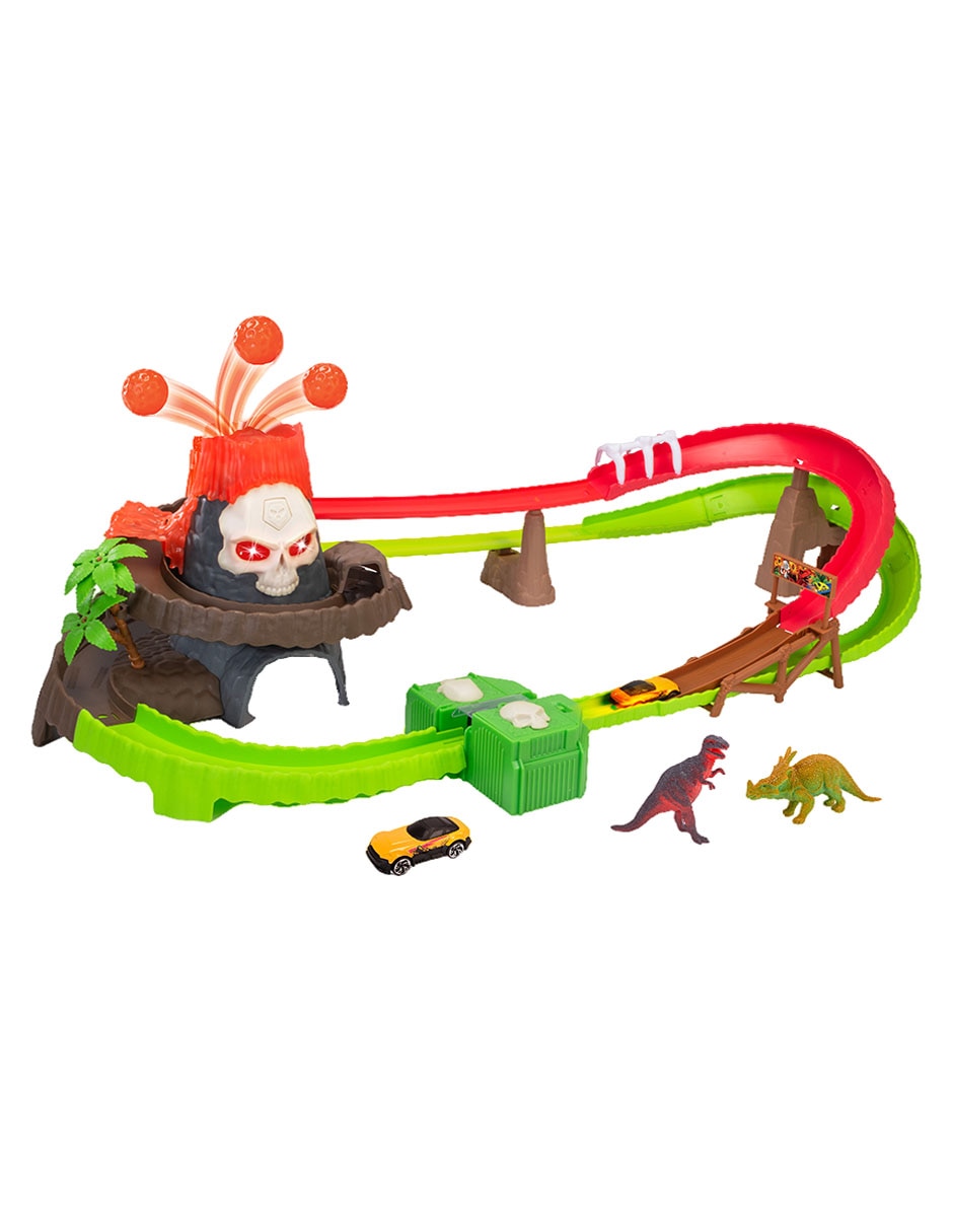 Pista set skull volcano 2