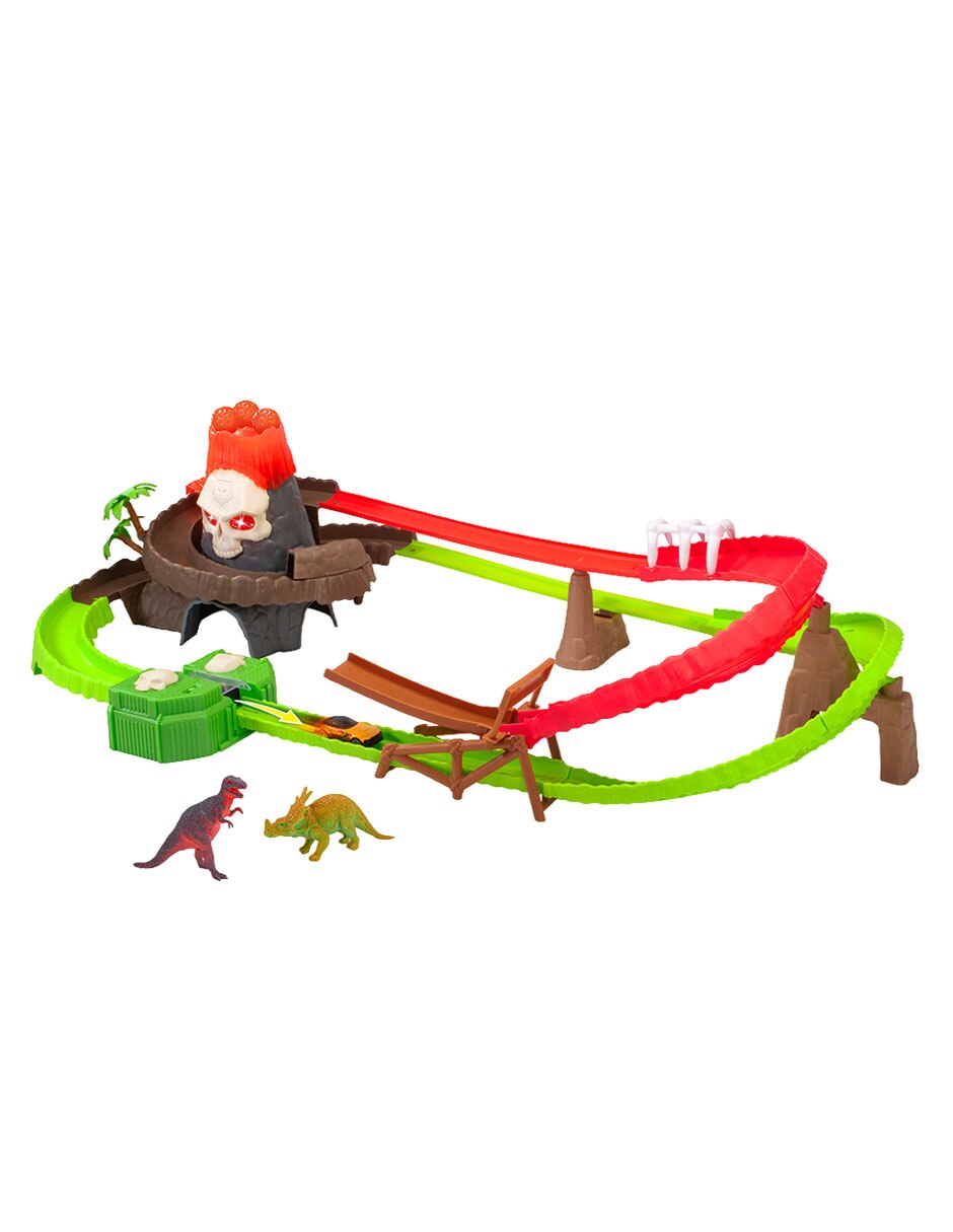 Pista set skull volcano 3