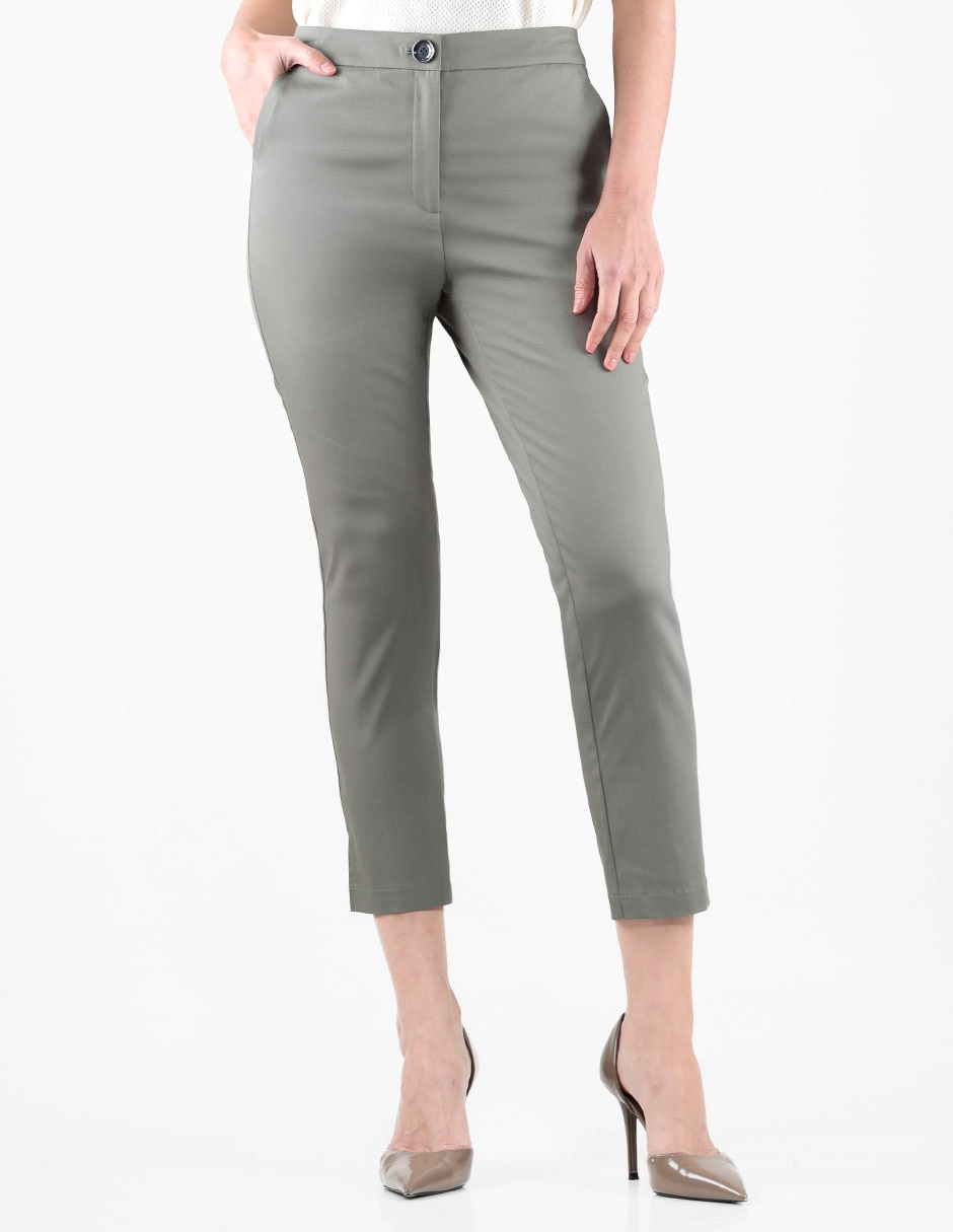 Pantalón capri skinny para mujer Pantalón capri skinny para mujer
