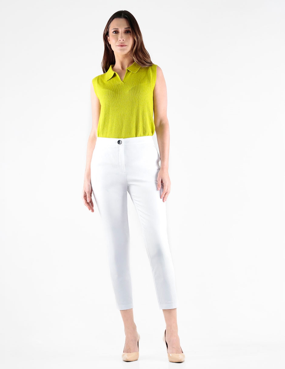 Pantalón capri skinny para mujer 3
