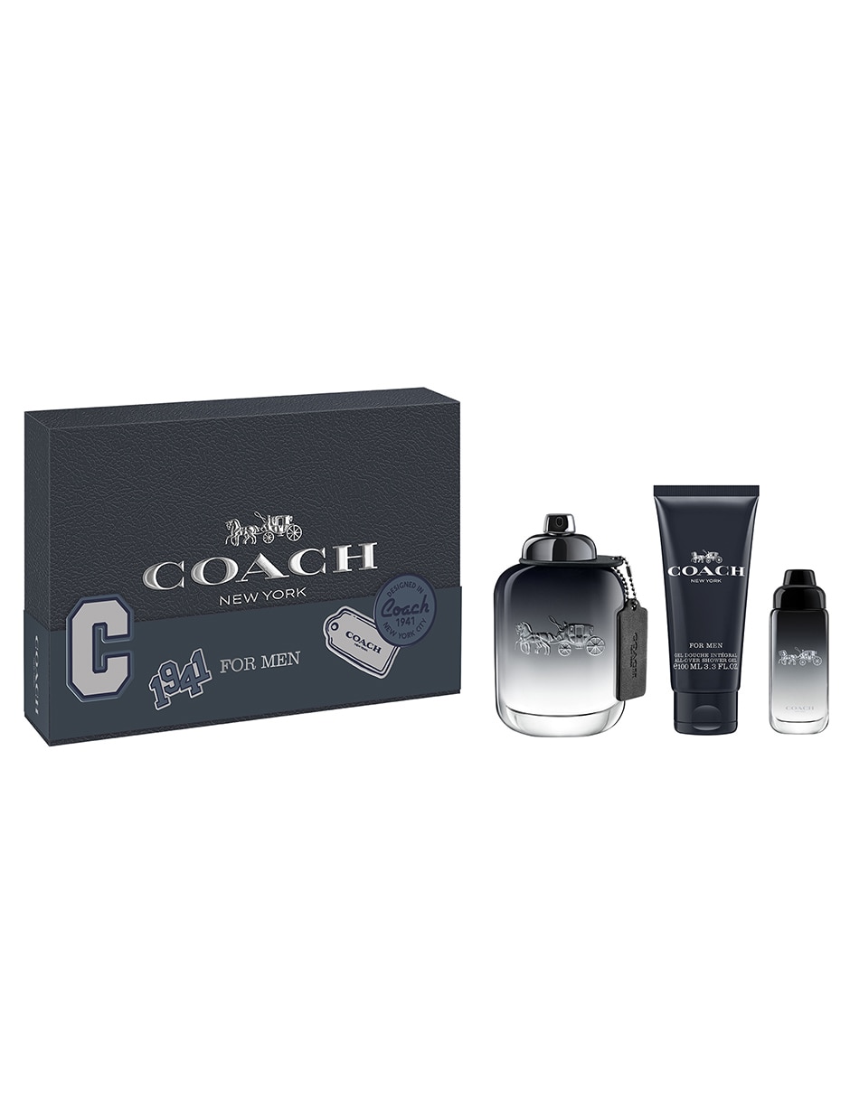 Set Eau de toilette Coach For Men Edt para hombre