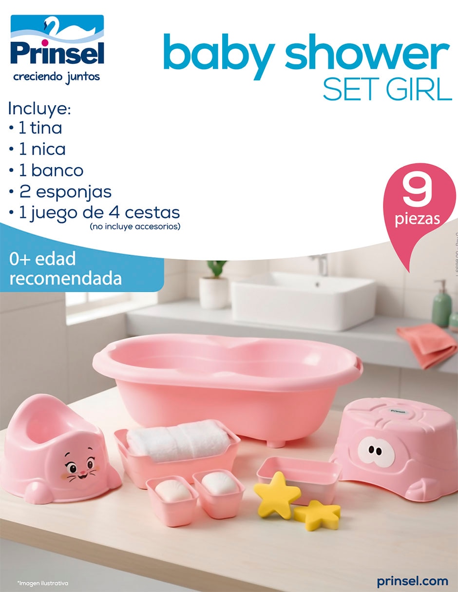 Tina para bebé Prinsel