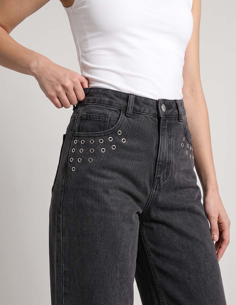 Jeans wide legpara mujer 4