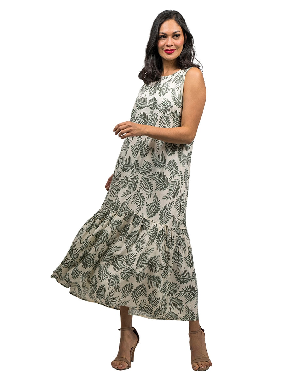 Vestido largo casual para mujer