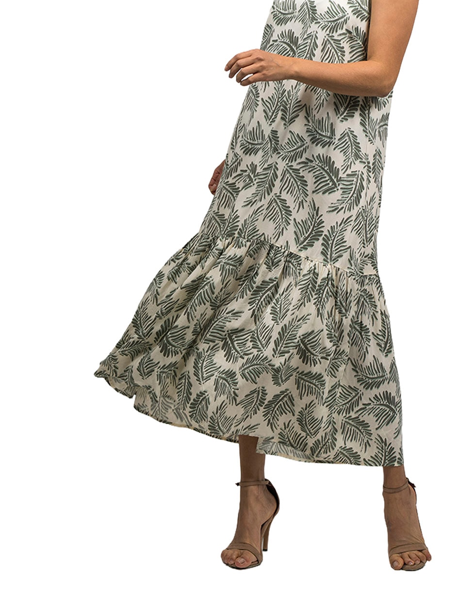 Vestido largo casual para mujer