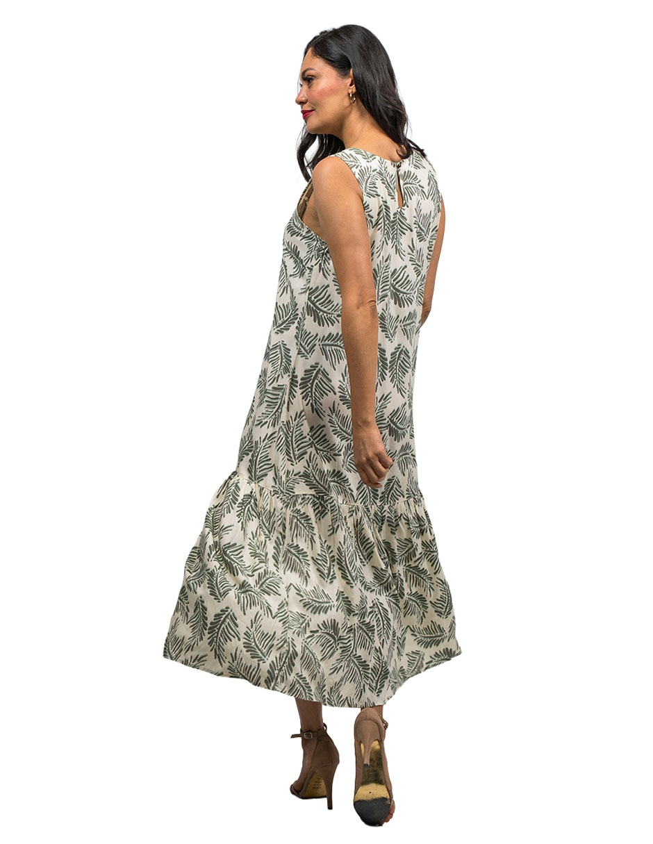 Vestido largo casual para mujer