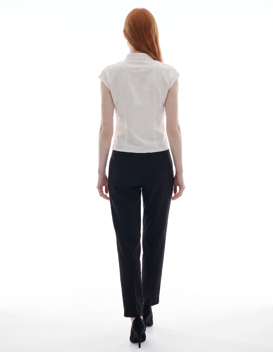 Blusa manga corta para mujer 2