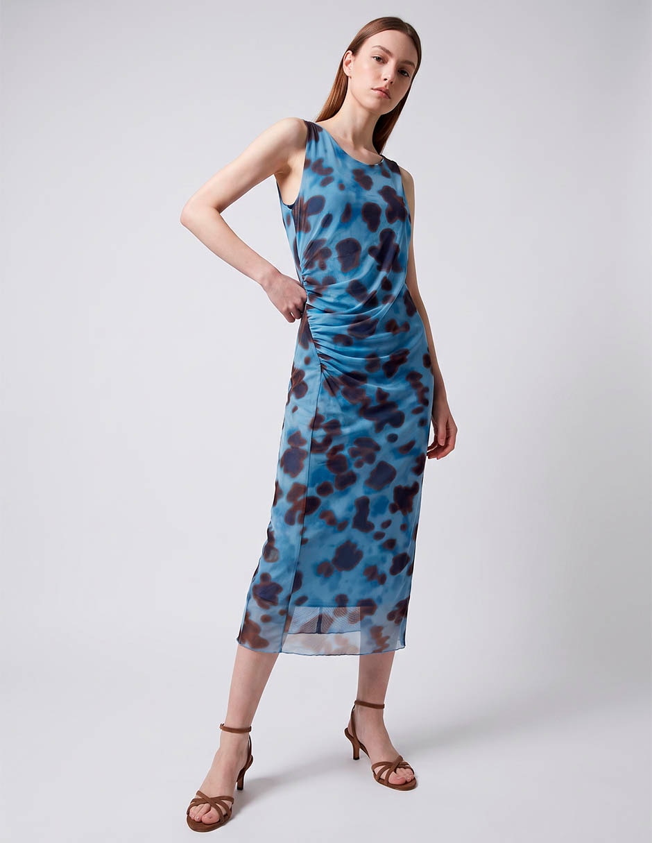 Vestido crop casual para mujer
