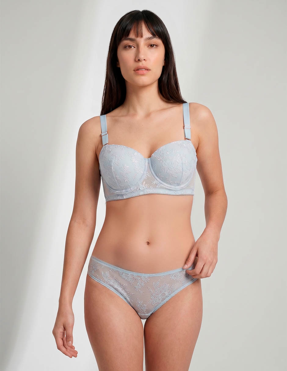 Brassiere balconette Lady Carnival con copa para mujer