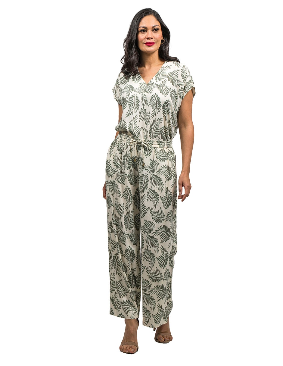 Pantalón relaxed wide leg para mujer