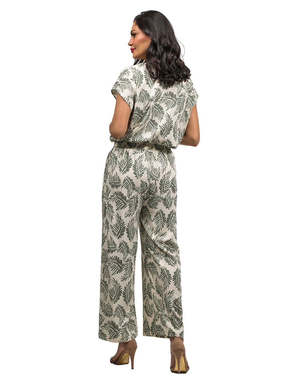 Pantalón relaxed wide leg para mujer