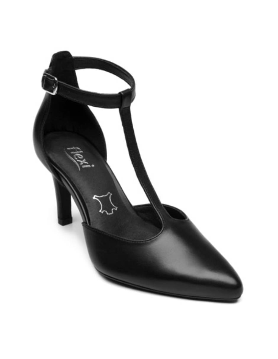 Zapatilla de piel Flexi