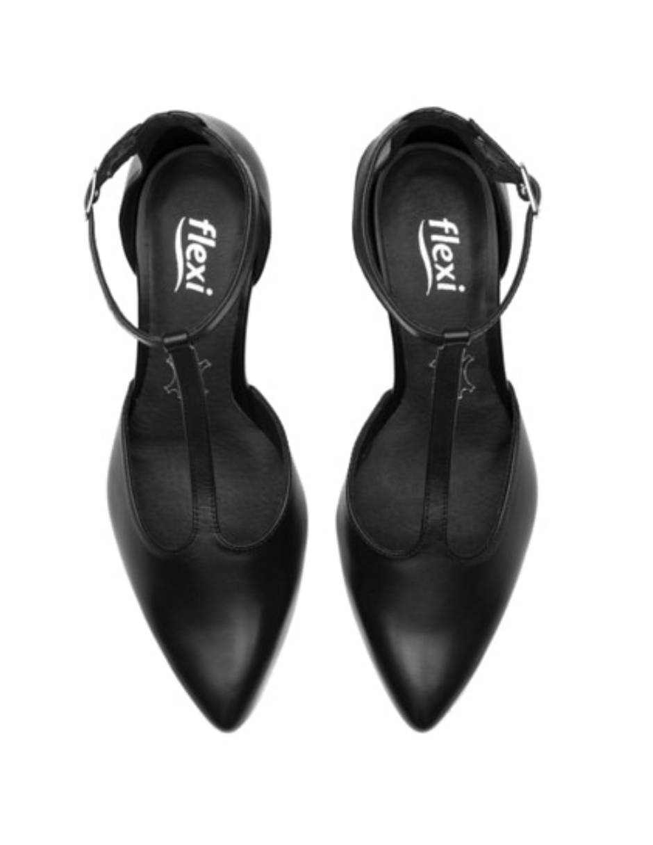 Zapatilla de piel Flexi