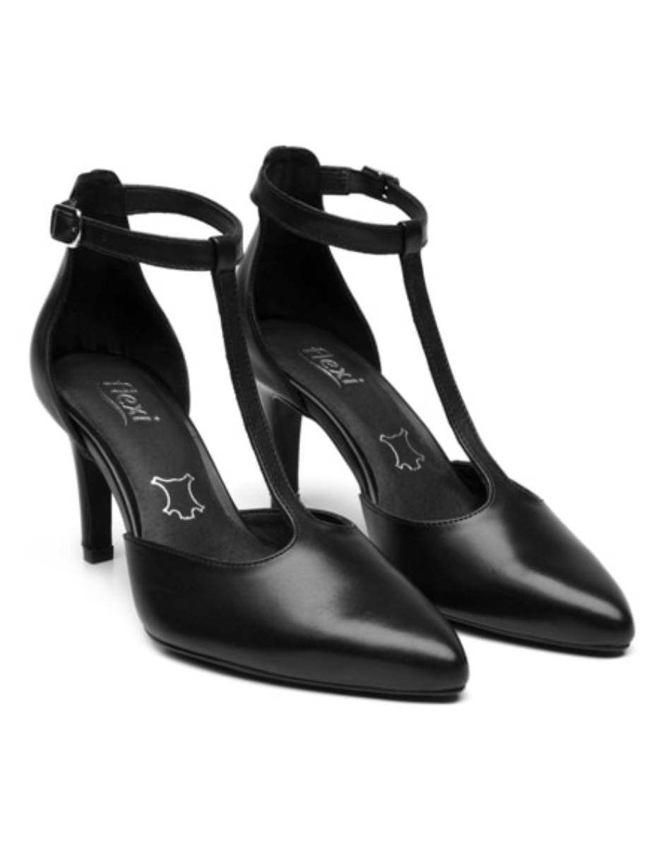 Zapatilla de piel Flexi