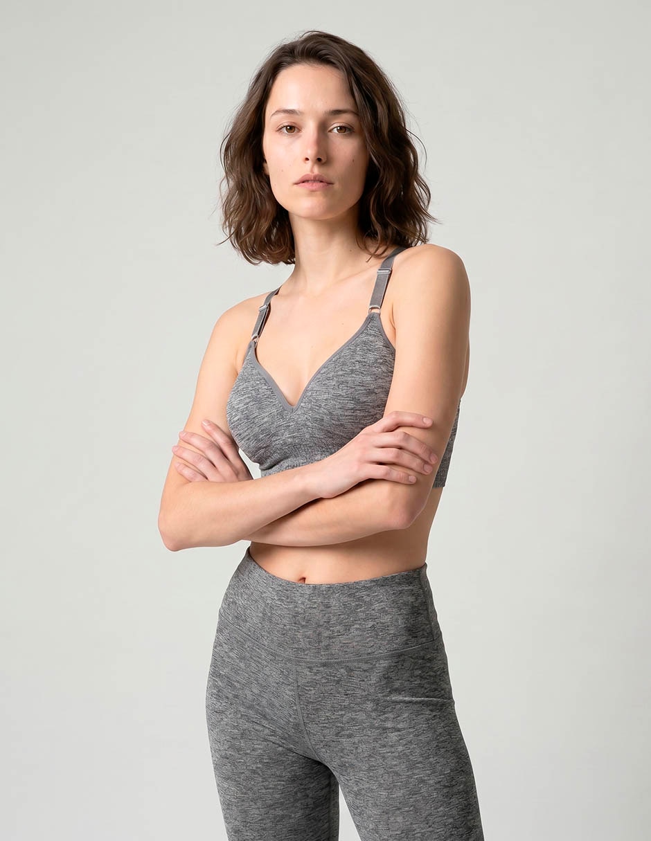Bralette copa preformada para mujer 3
