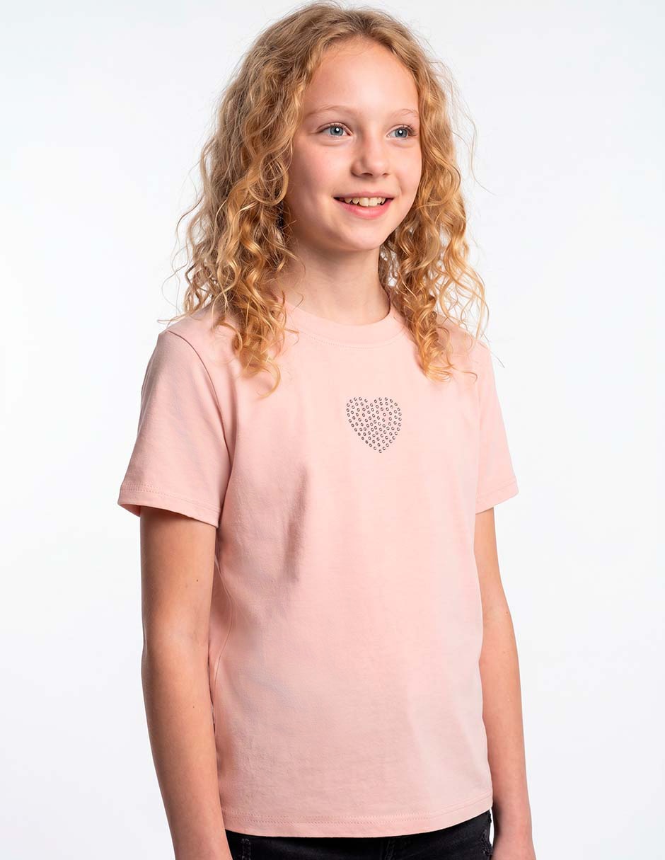 Playera manga corta para niña Playera manga corta para niña