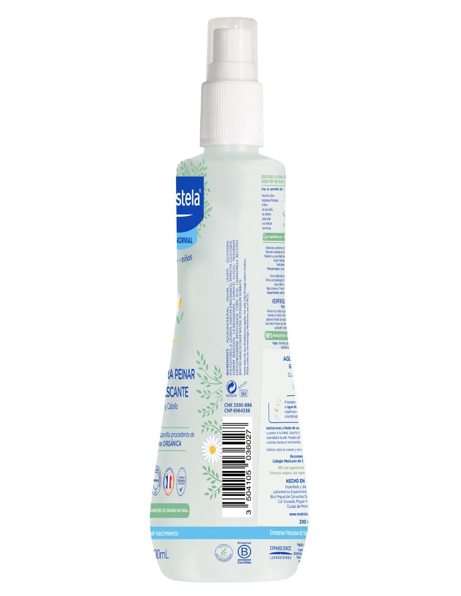Agua para peinar refrescante todo tipo 3