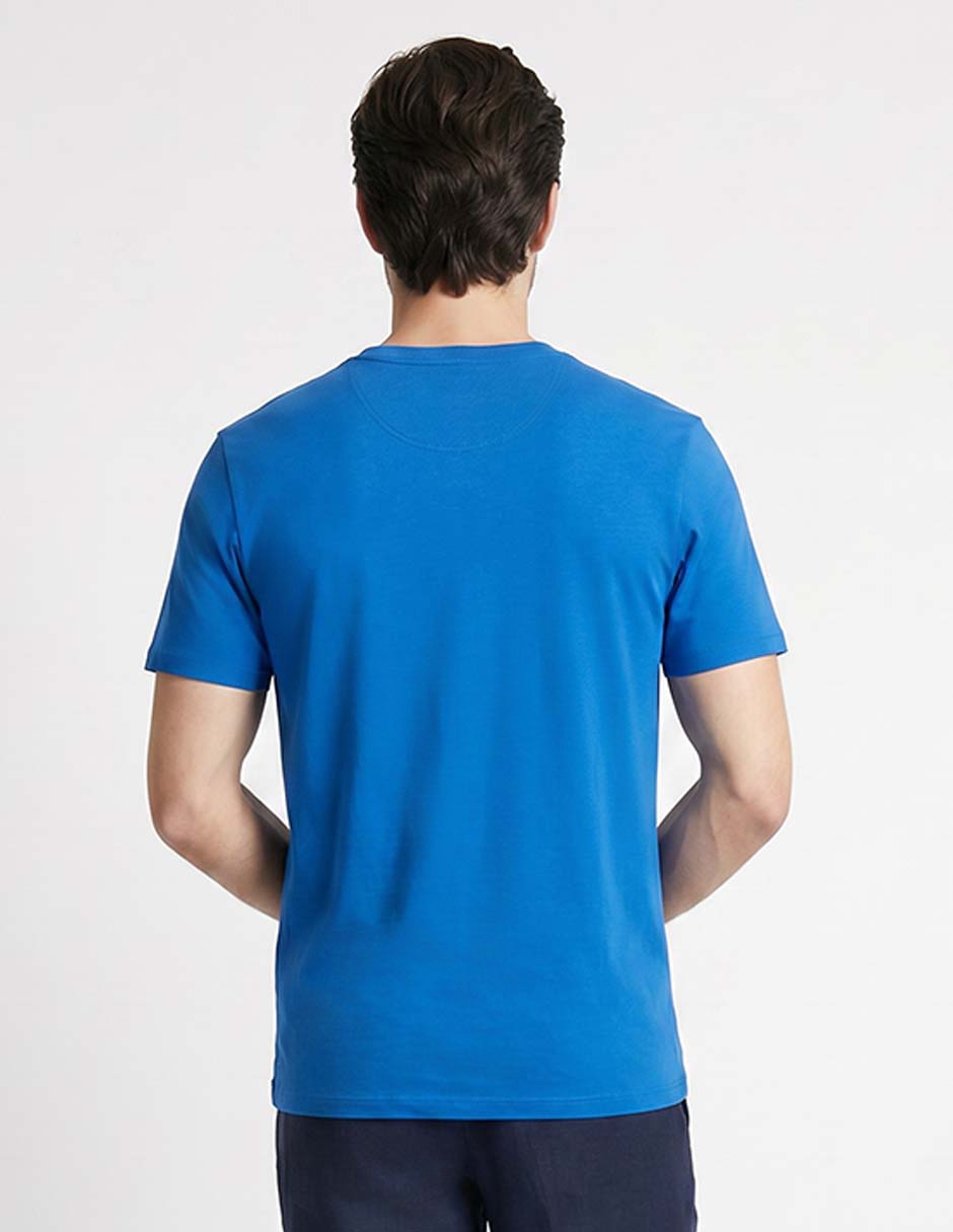 Playera contempo cuello v para hombre 2