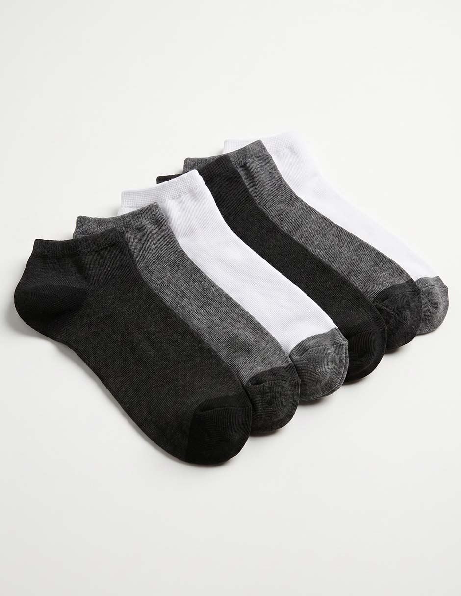 Set de tín de algodón para hombre 6 pares Set de tín de algodón para hombre 6 pares
