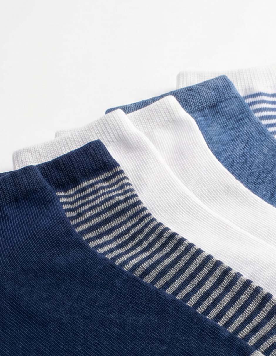 Set de tín de algodón para hombre 6 pares 2