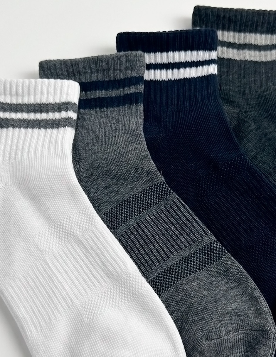 Set de calcetín weekend para hombre 4 pares 2