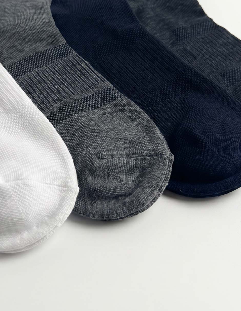 Set de calcetín weekend para hombre 4 pares 3