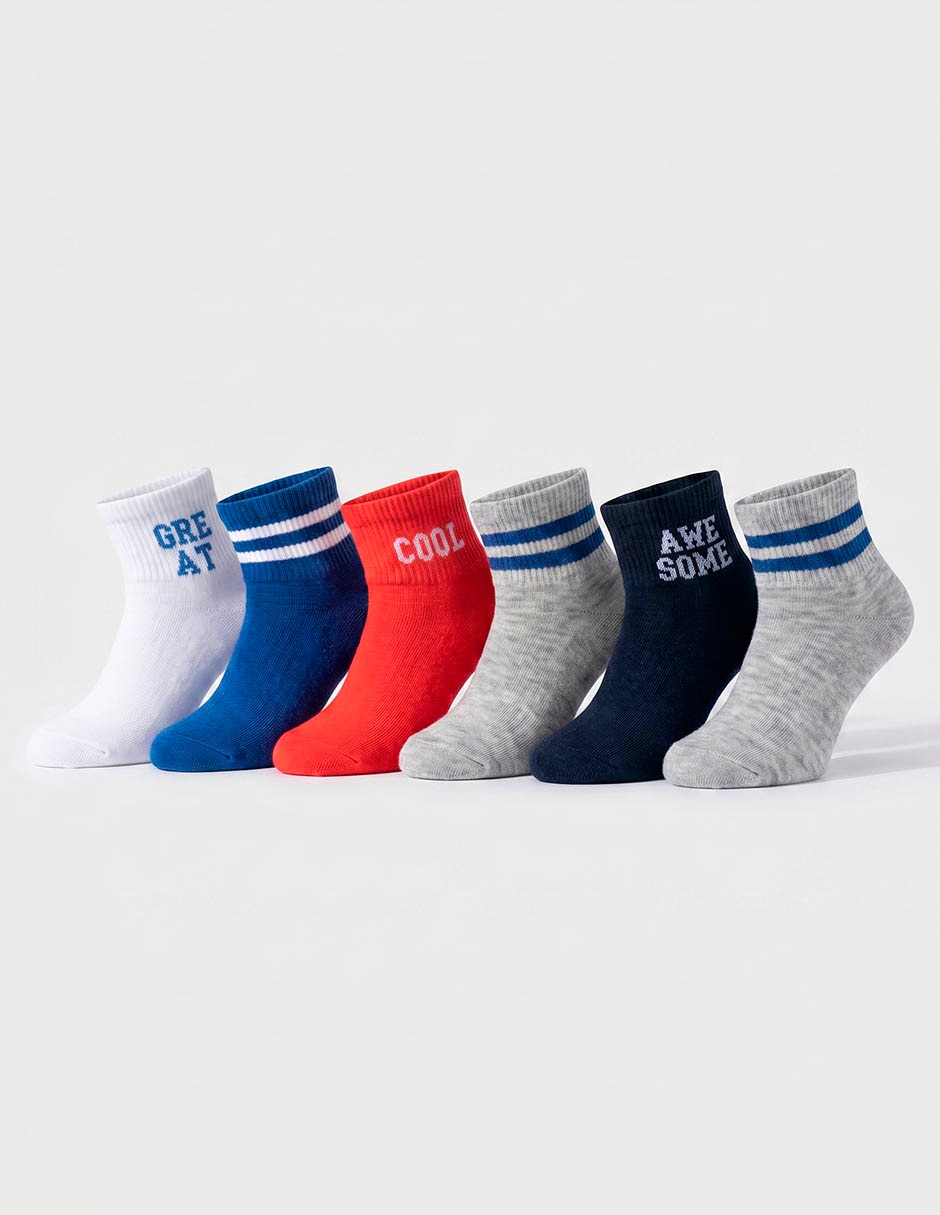 Set de tín para niño 6 pares
