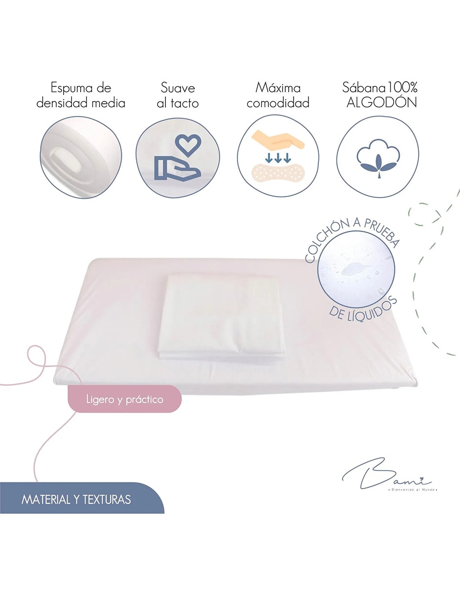 Colchón portátil confort suave 1