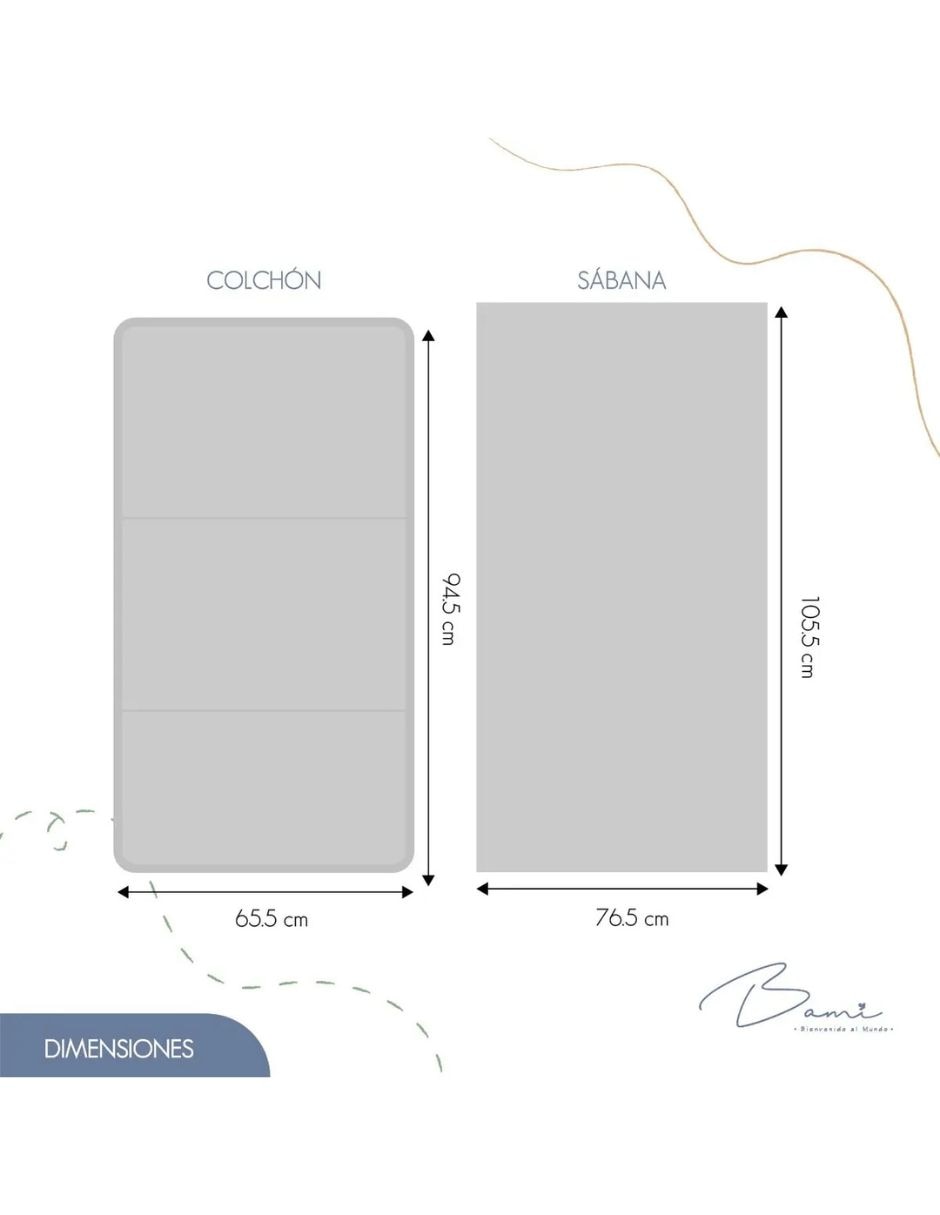 Colchón portátil confort suave 3