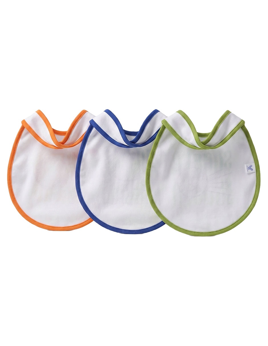 Set babero new baby 3 piezas