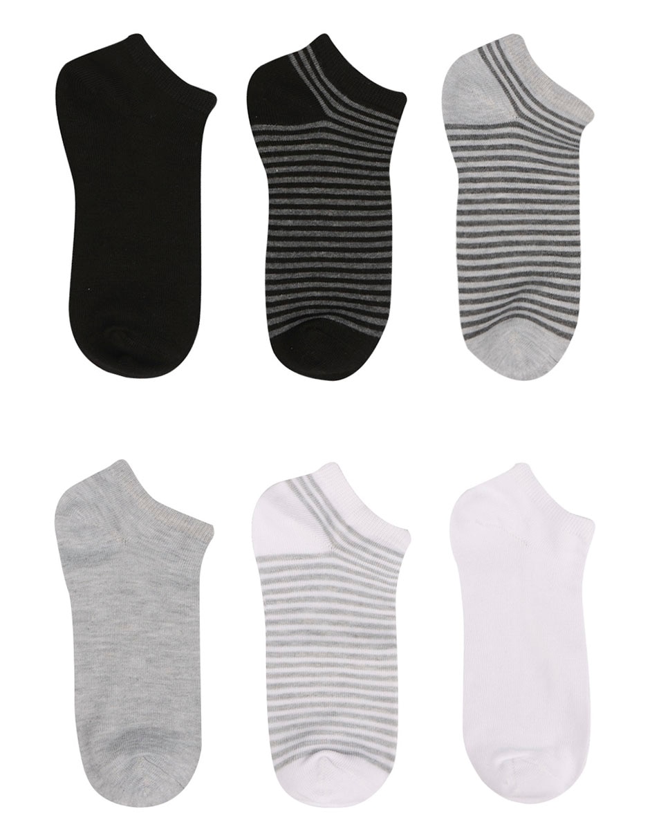 Set de tin Weekend para mujer 6 pares