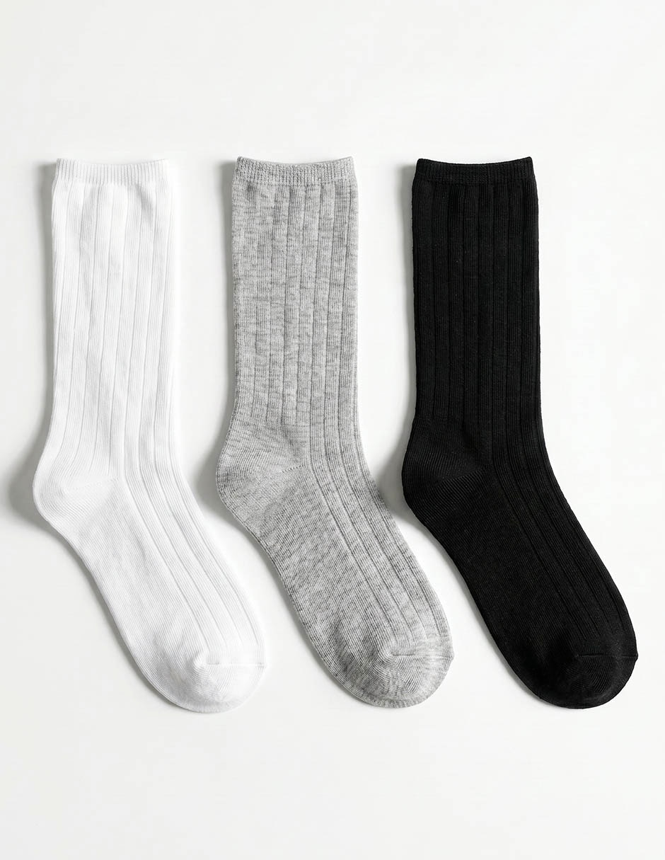 Set de calcetín weekend para mujer 3 pares