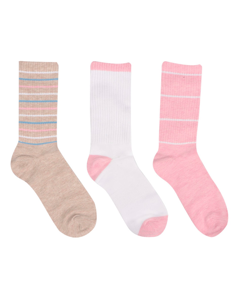 Set calceta para mujer 3 pares 2