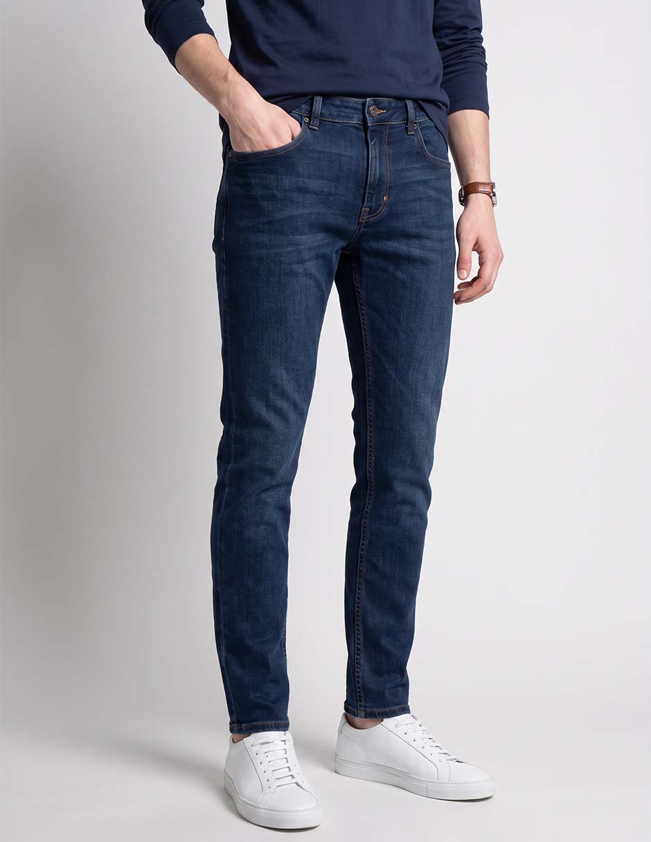 Jeans Skinny lavado obscuro para hombre Jeans Skinny lavado obscuro para hombre