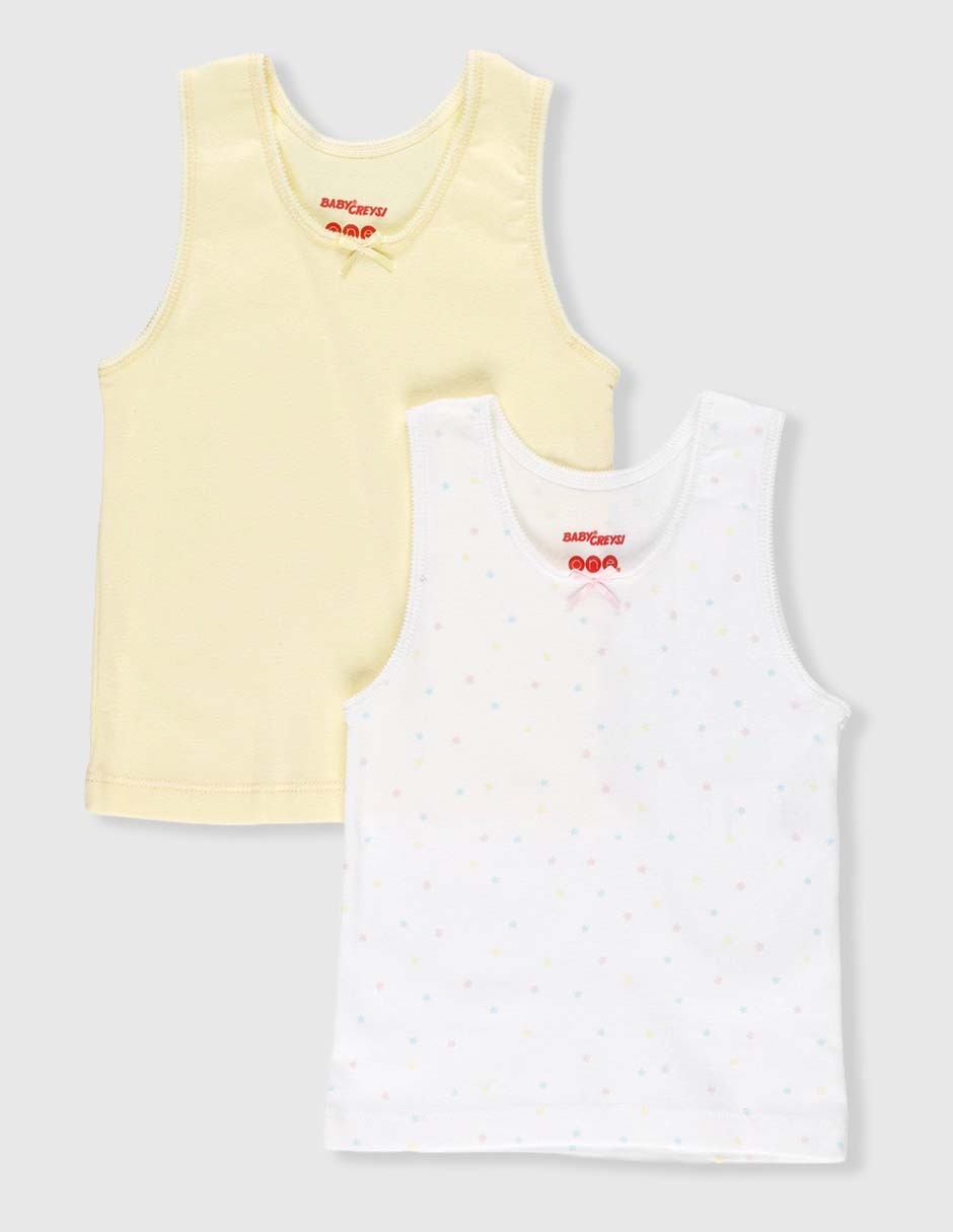 Set camiseta cuello redondo para bebé niña 2
