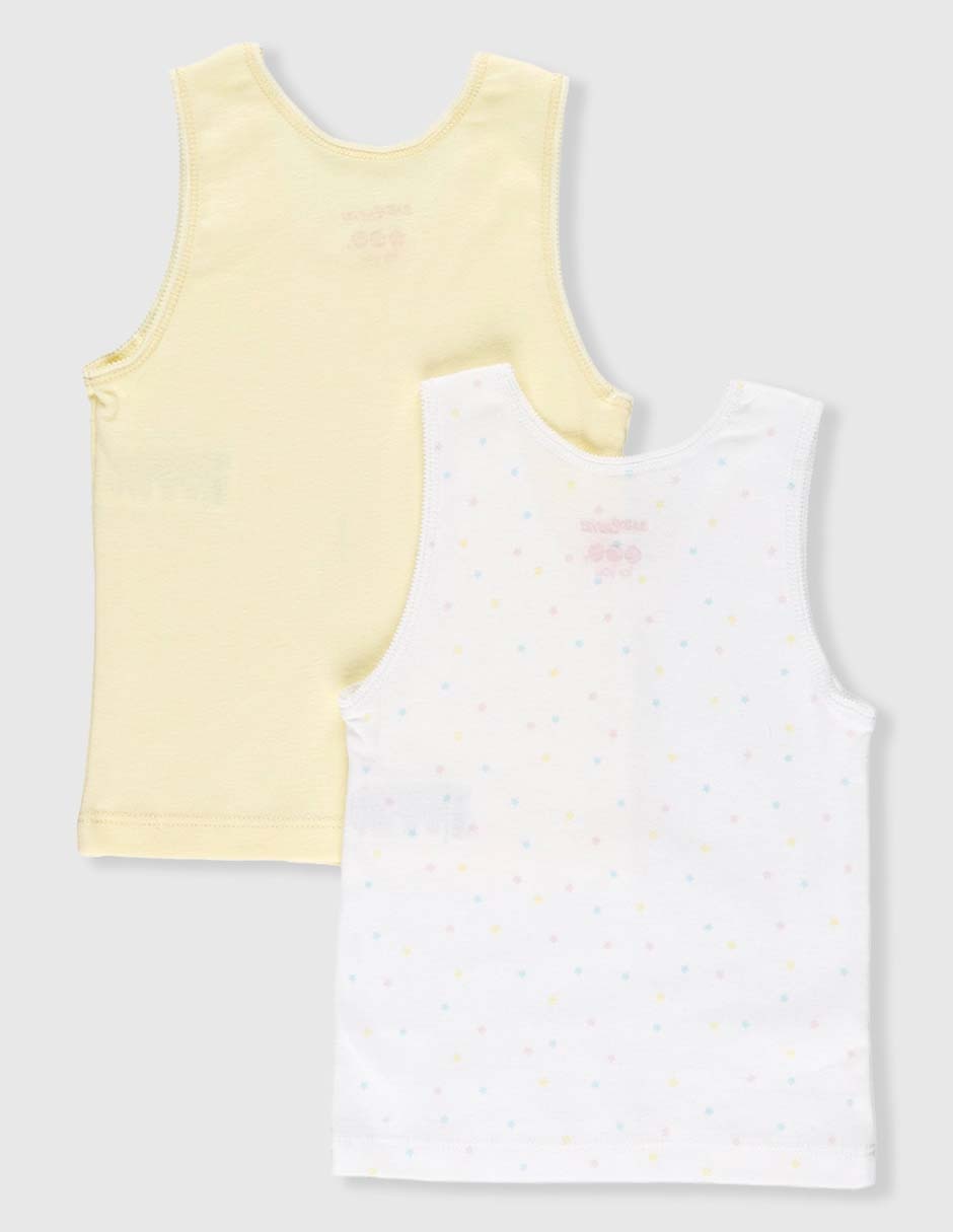 Set camiseta cuello redondo para bebé niña 3