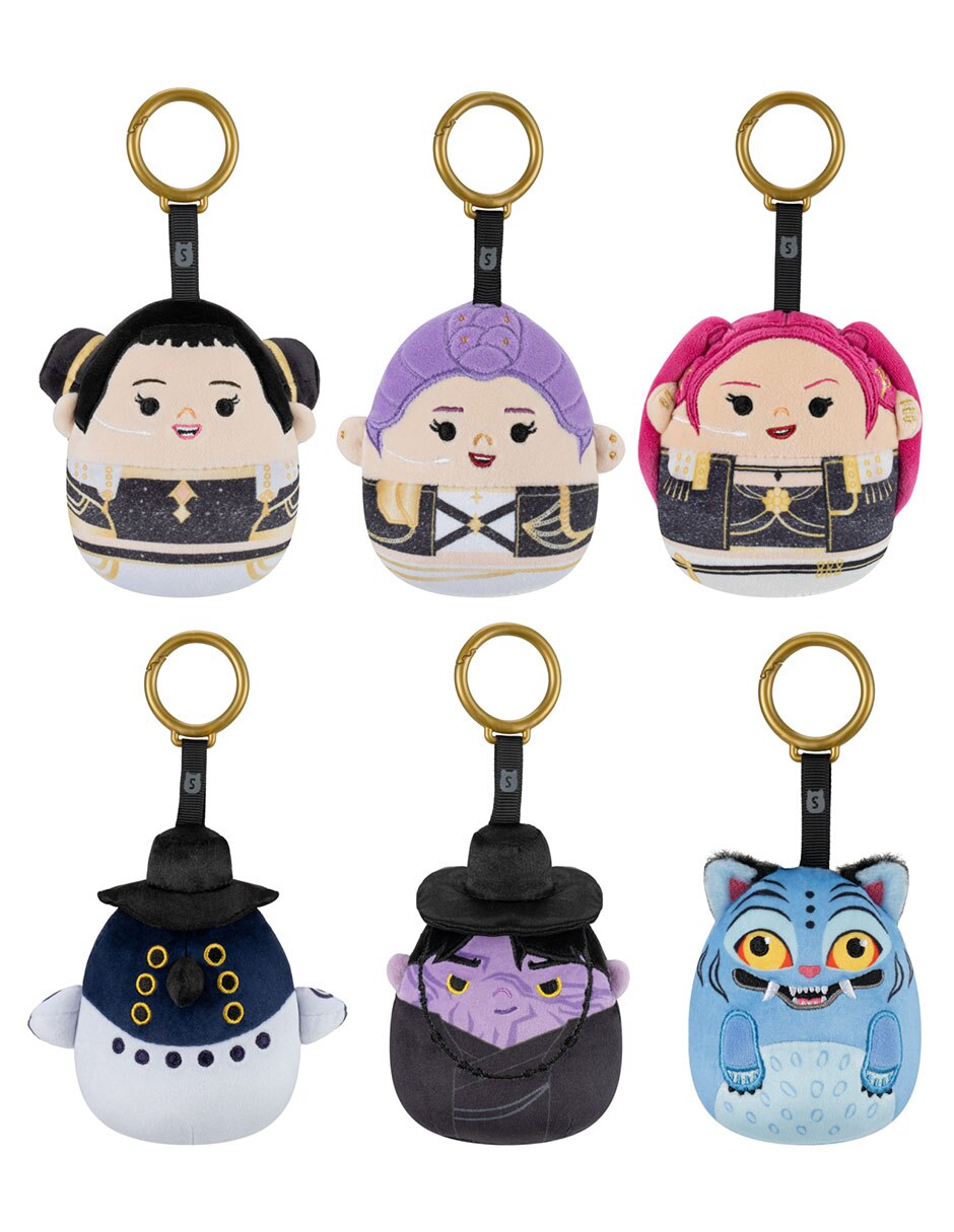 Peluche de K Pop Demon Hunters Squishmallows de 10 cm Peluche de K Pop Demon Hunters Squishmallows de 10 cm