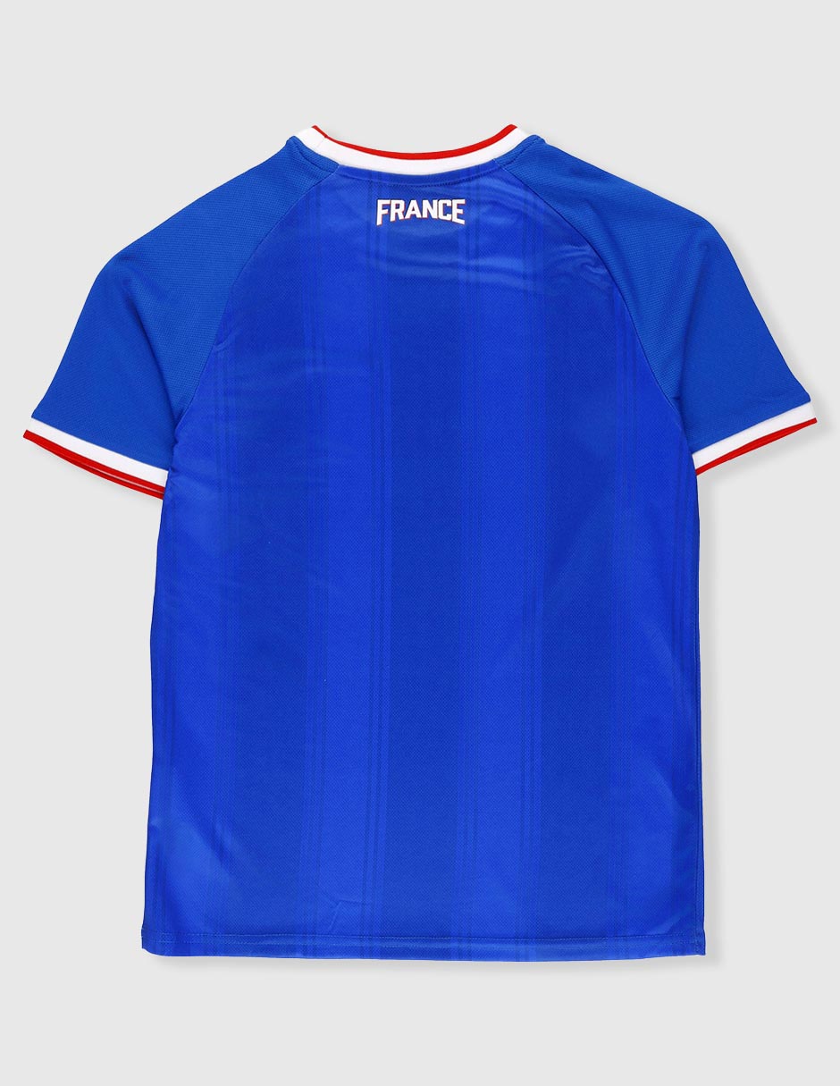 Playera deportiva selección de fútbol de francia para niño 3