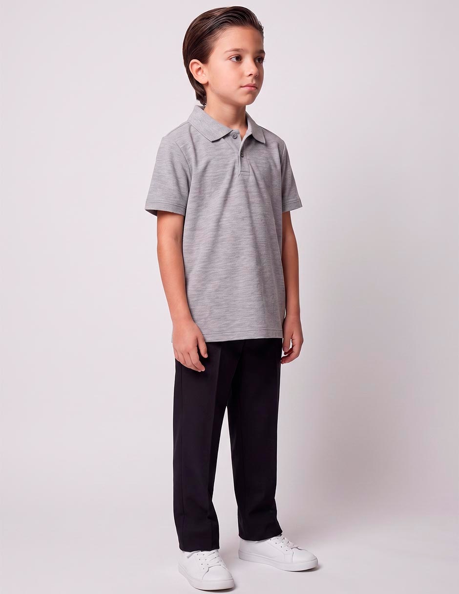 Playera manga corta para niño