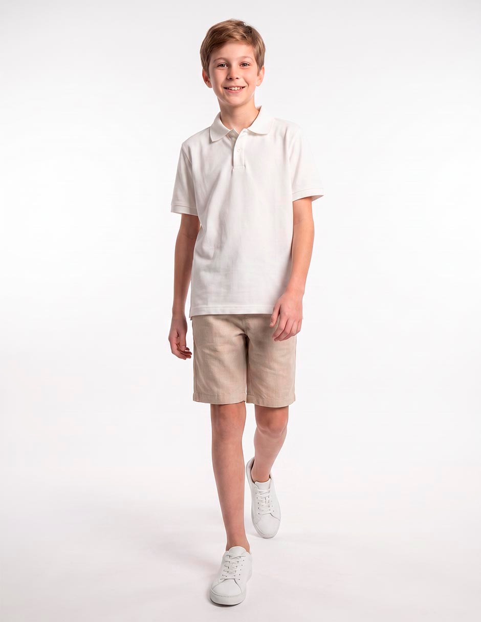 Playera manga corta para niño Playera manga corta para niño