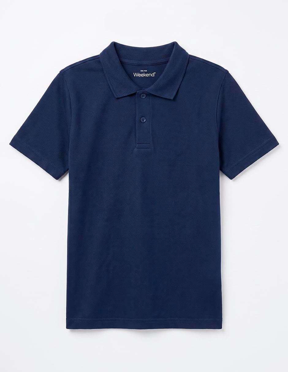 Playera weekend manga corta para niño